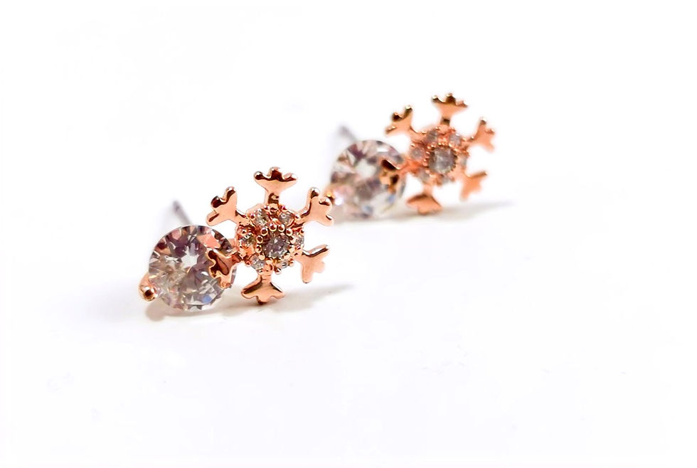 Miniatura: snowflake earring