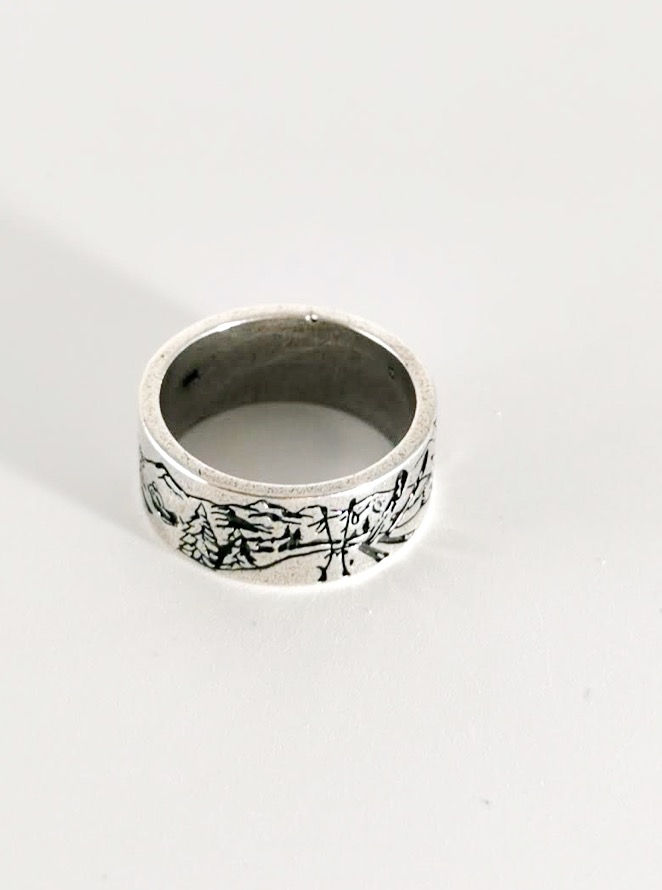 Miniatura: skier ring