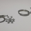 Miniatura: snowflake earring