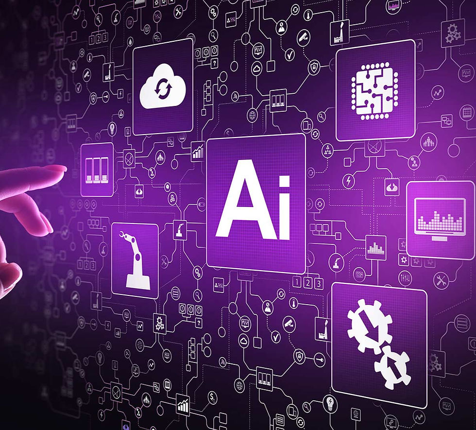 Artificial intelligence in SEO strategy with data visualization and automation tools