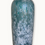 Thumbnail: Teal and White Patina Art Glass Table Vase