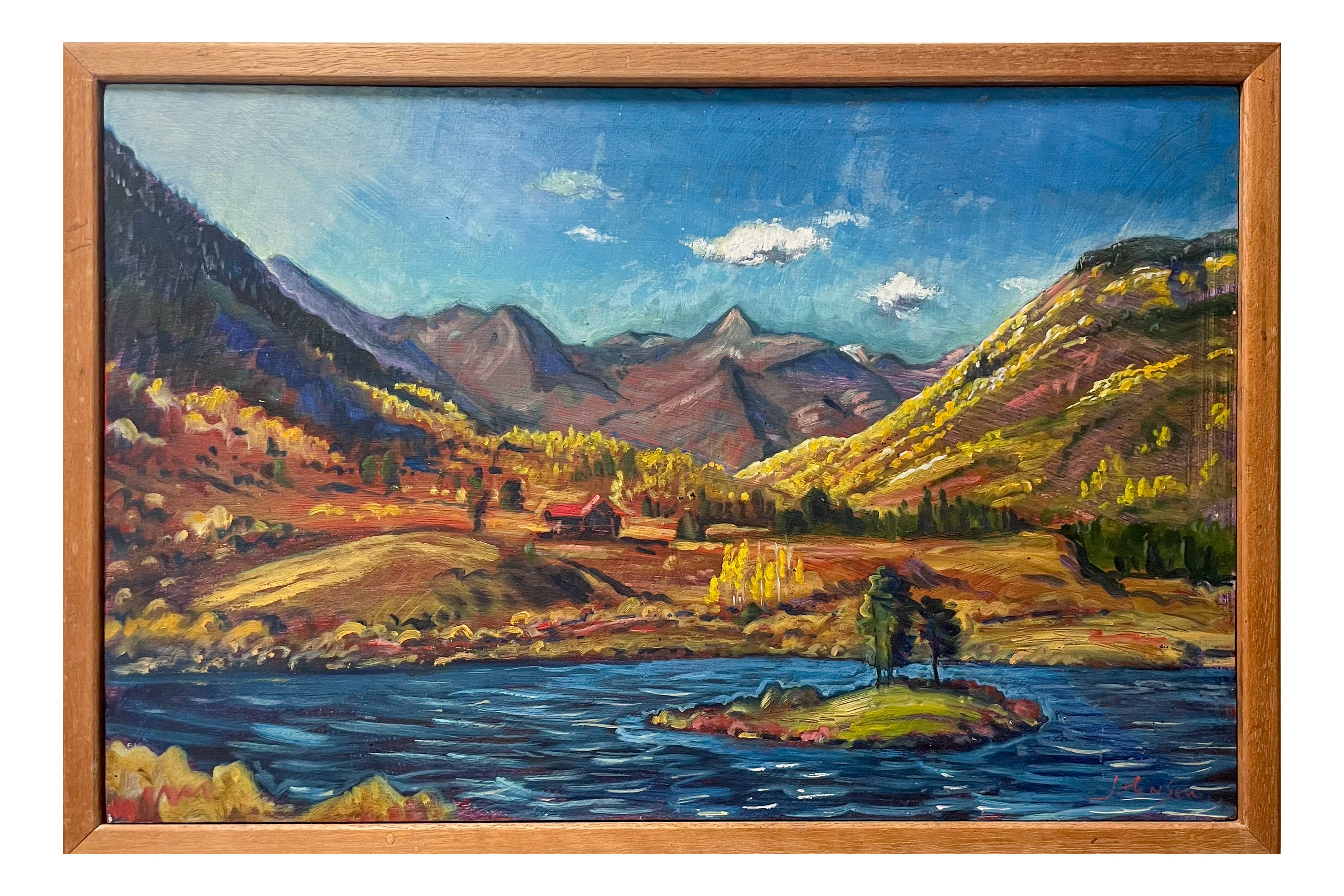 Peanut Lake in Crested Butte by Arthur Jonhsen