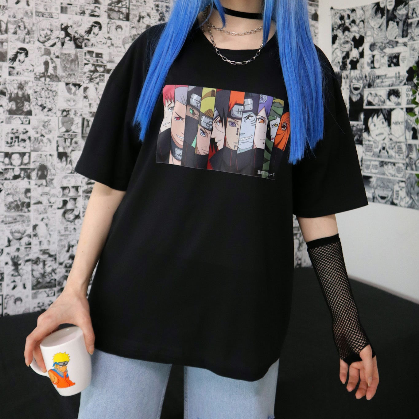 Organización Akatsuki - Naruto(T-shirt)