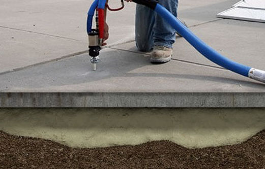 Parking Lot Concrete Repair - Parking Lot Sinking Slab Repair - Parking Garage Foundation