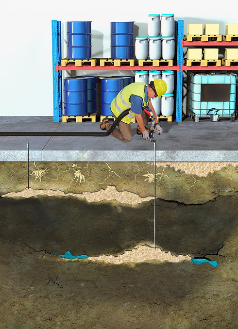 Commercial Foundation Soil Stabilization - Commercial Foundation Repair - Commercial Found