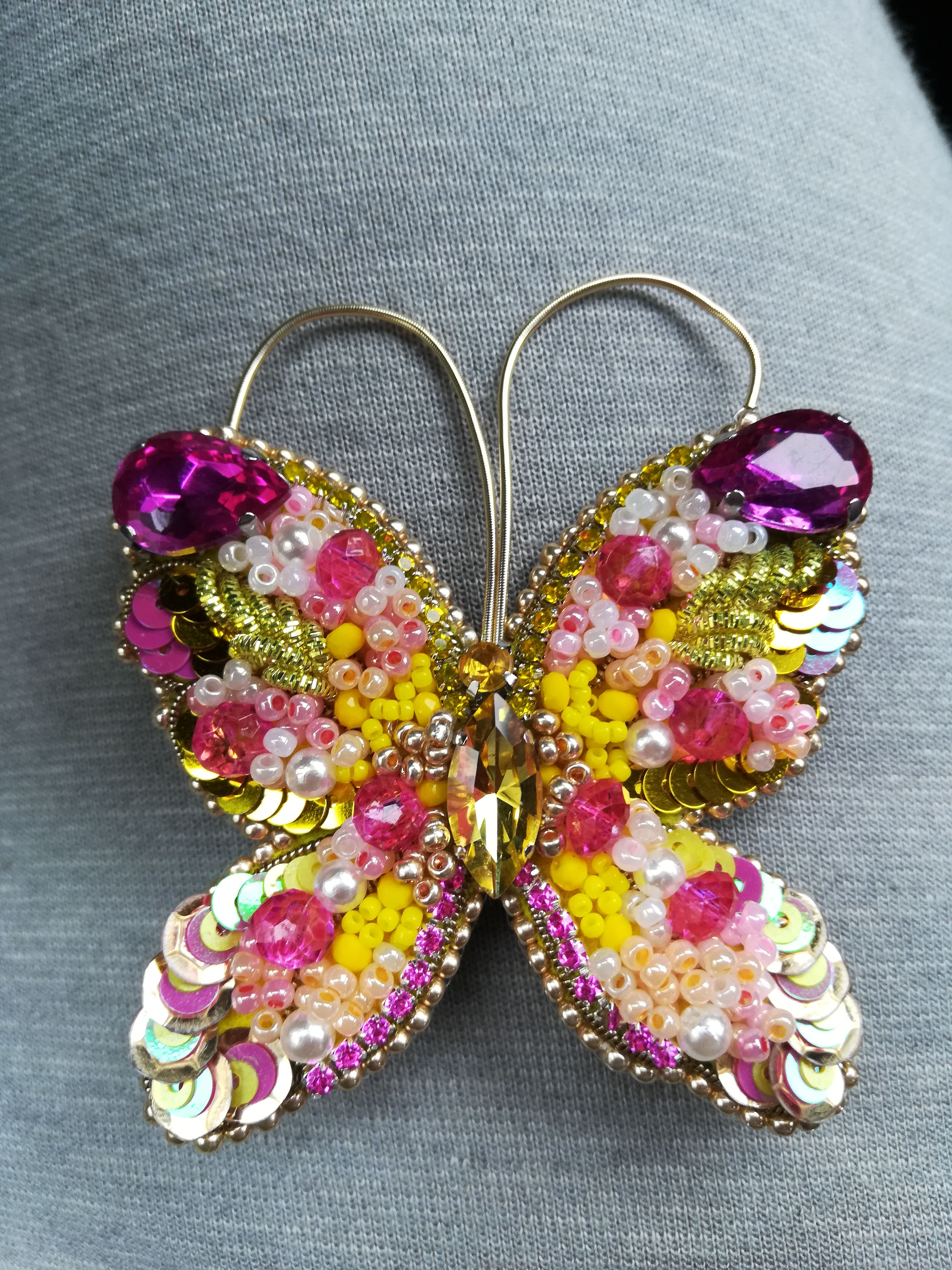 Брошь "Бабочка" 