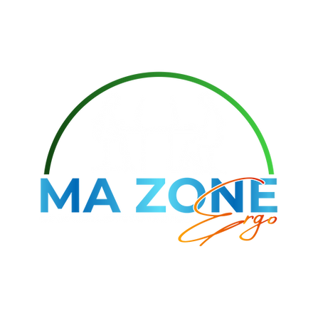 le logo d'entreprise de Mazone Ergo