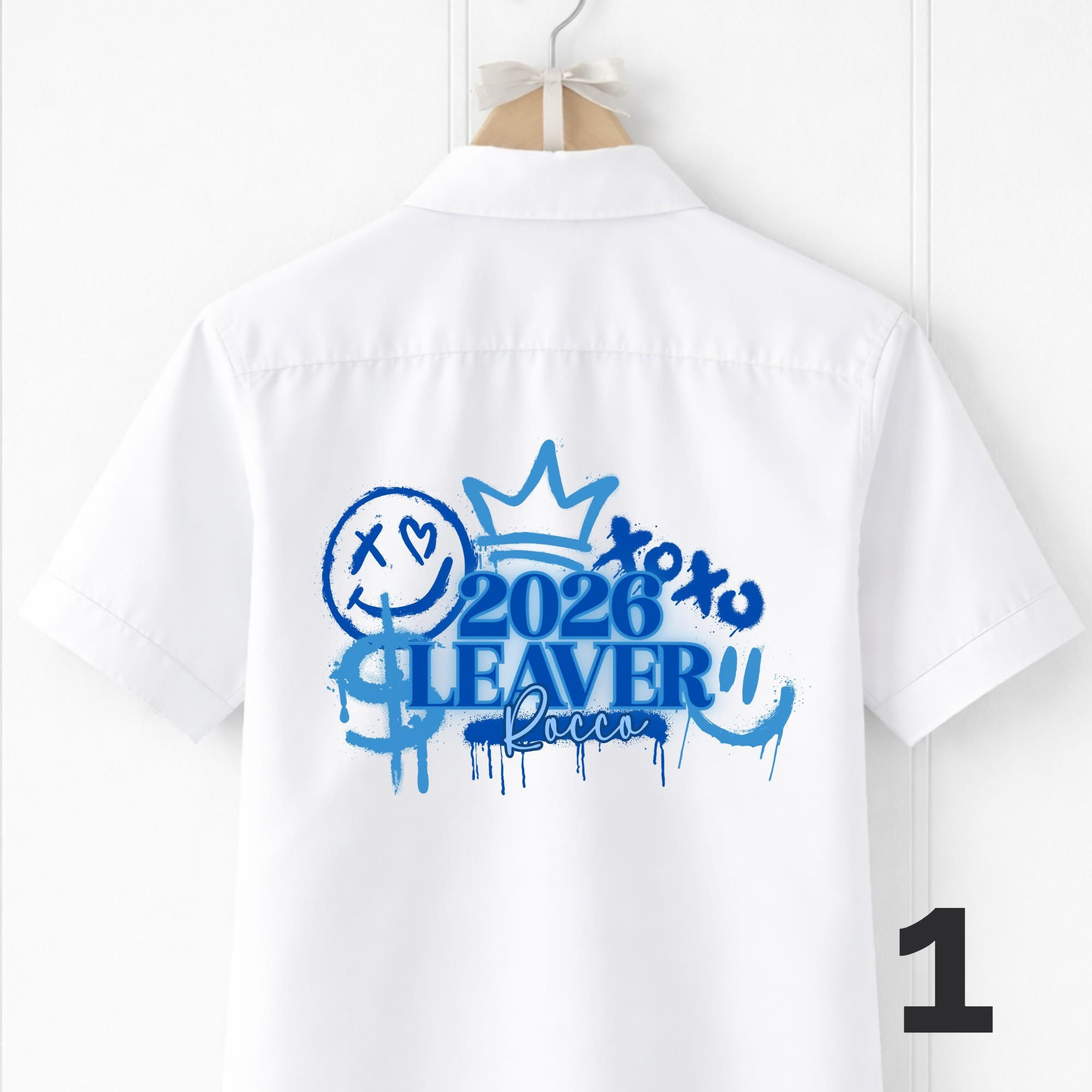 Boy designs School leavers polos and shirts