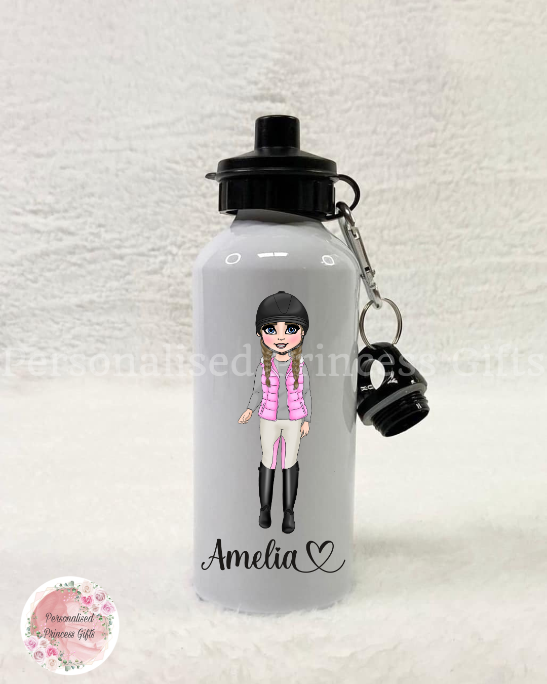 Horse riding equestrian water bottle 