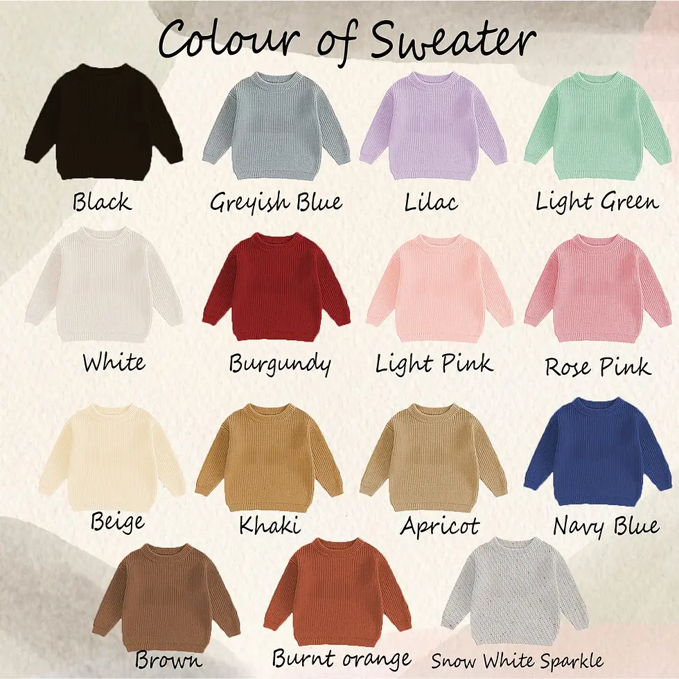 Thumbnail: Hand embroidery knitted wool jumpers