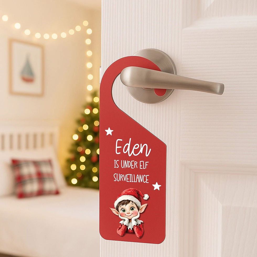 Thumbnail: Christmas door hangers