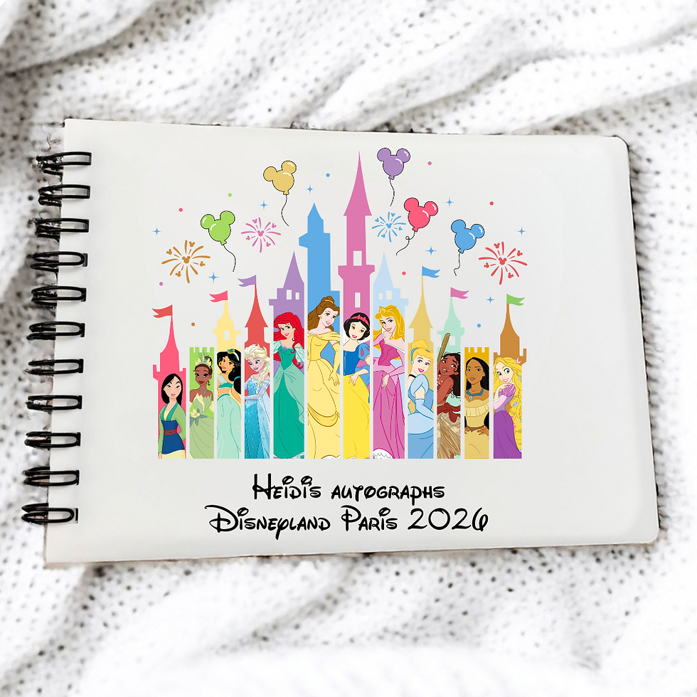 Thumbnail: Character castle designs autograph books