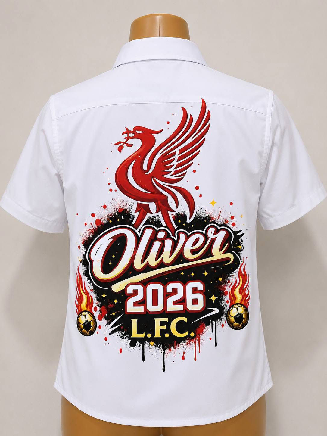 Football team school leavers Polos and shirts