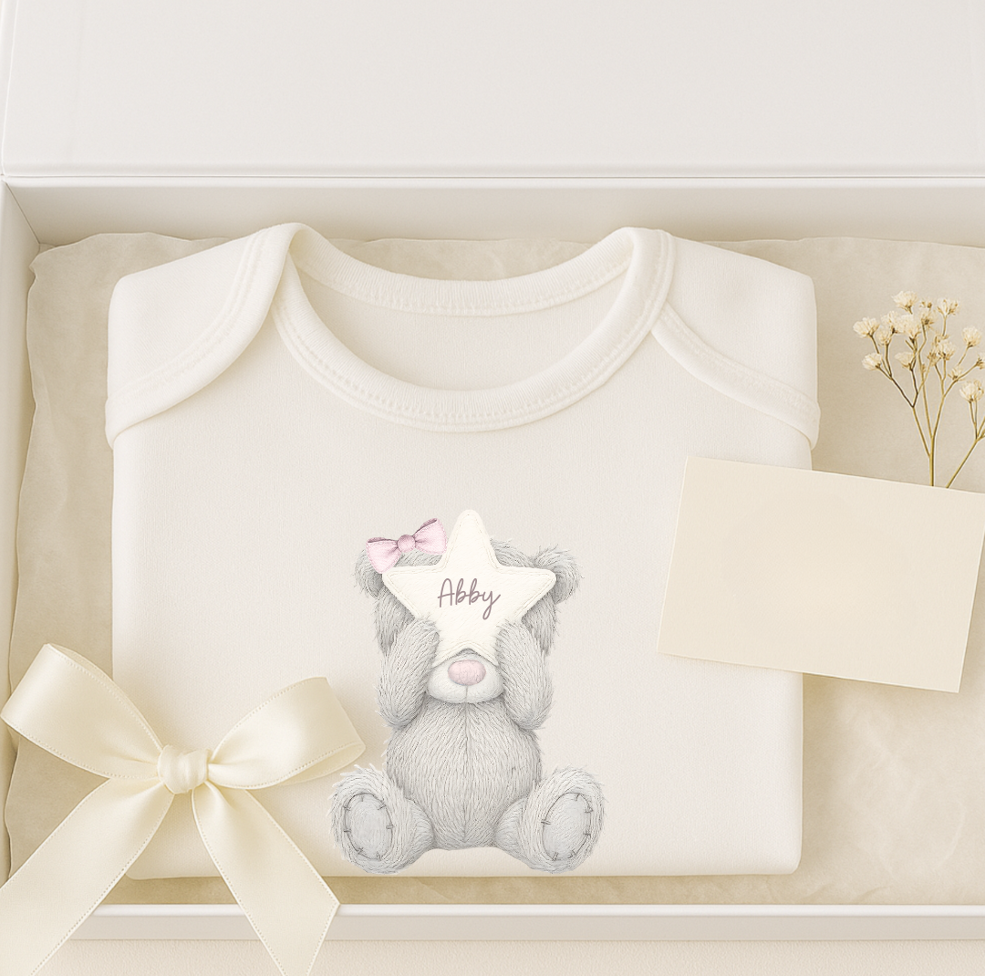 Tatty bear baby vests