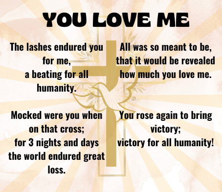 YOU LOVE ME