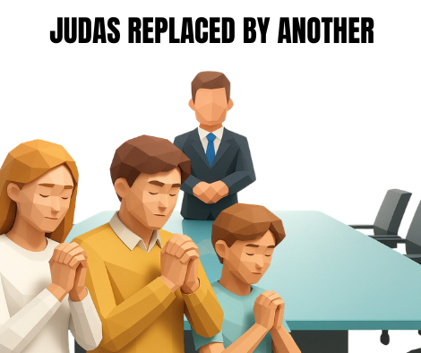 HE CAME TO FULFILL - LATTER DAYS AND SECOND COMING: JUDAS REPLACED BY ANOTHER