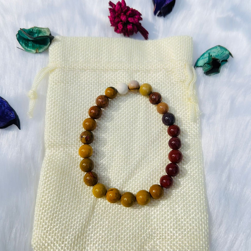 Mookaite Jasper bracelet