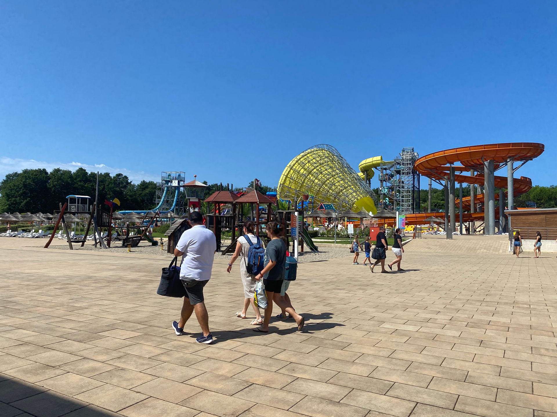 Aquacolors Waterpark in Poreč, Istria, Croatia