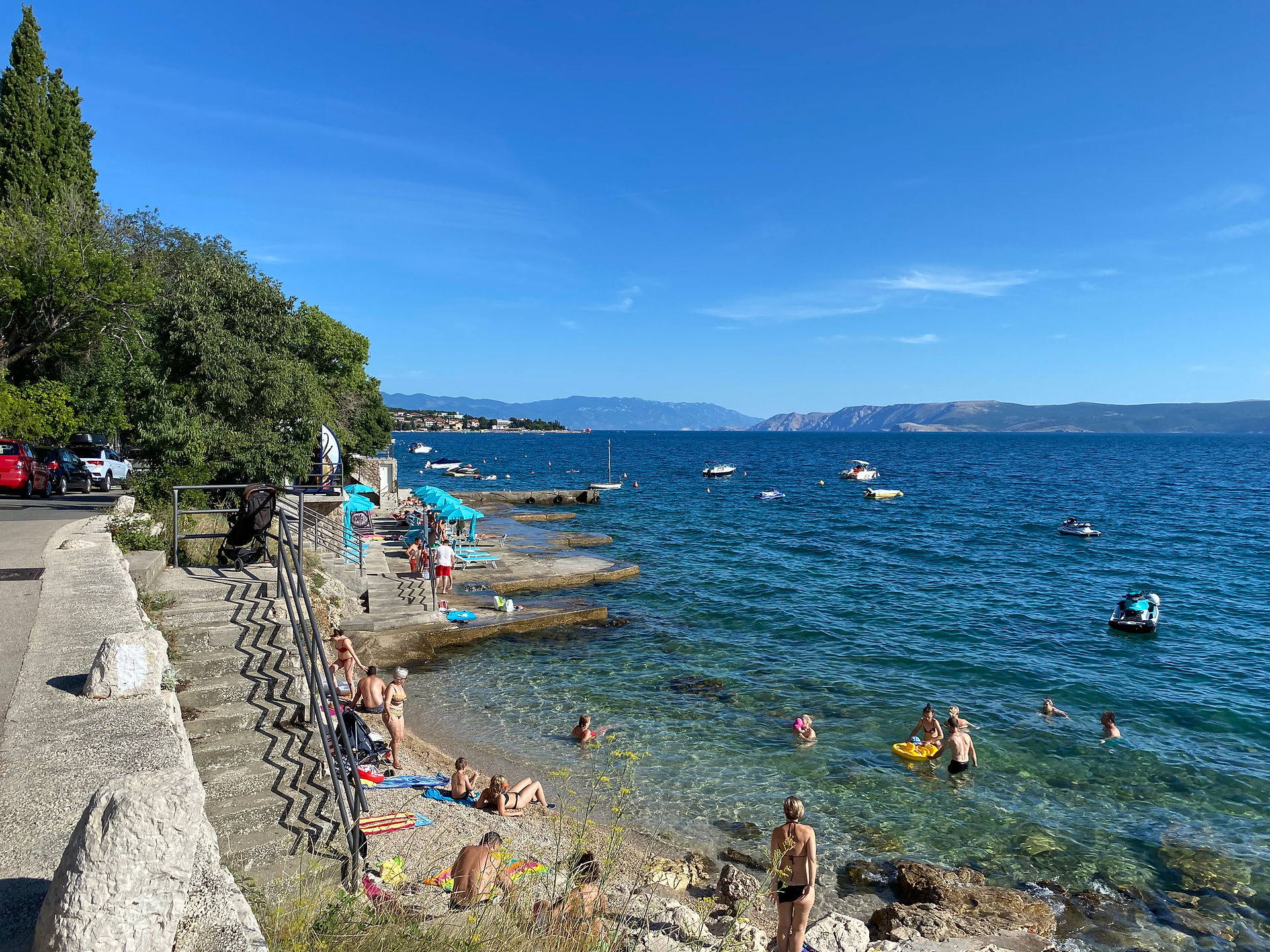 Crikvenica Beach, Croatia