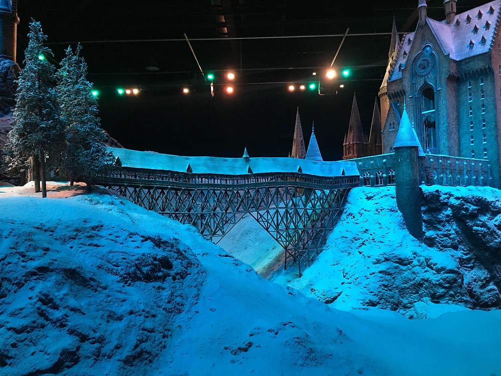 Hogwarts in the snow