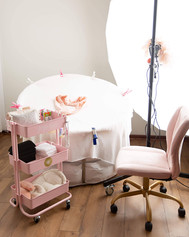 Newborn photoshoot preparation
