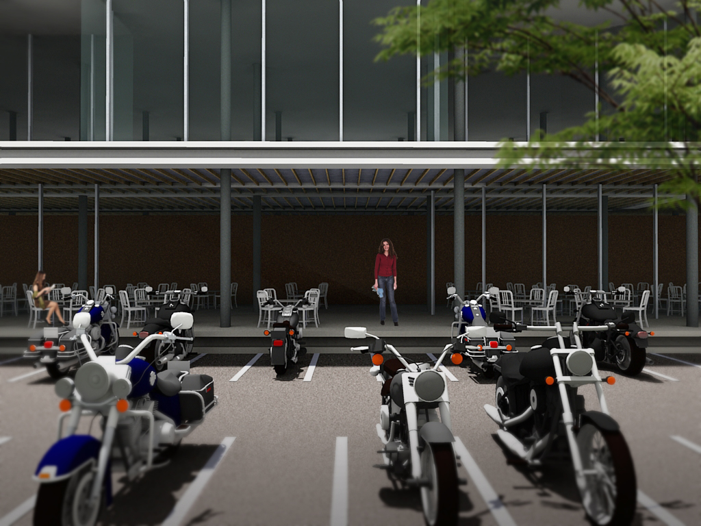 神戸ハーレーダヴィッドソンカフェ|一級建築士事務所エヌアールエム