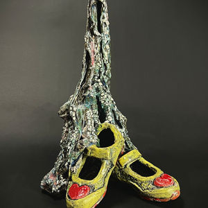 Death is not the end?
ceramic, glaze