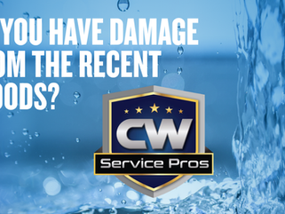 How CW Service Pros Can Assist You with Flood Damage Recovery and Home Repairs