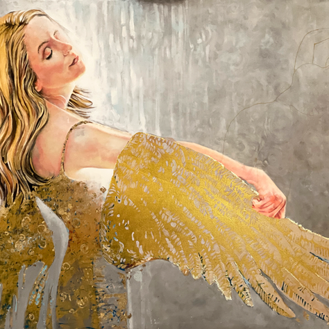 Light Original Oil on Canvas Painting