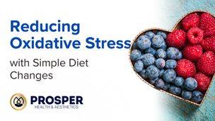 Title image with healthy food