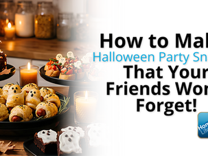 Halloween Party Snacks and Treats That Your Friends Won't Forget!