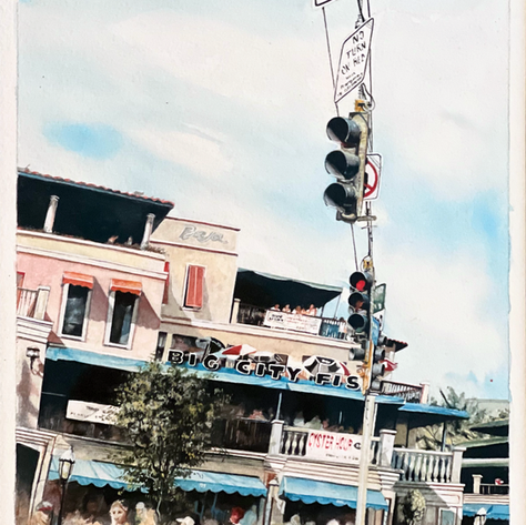 Watercolor Painting by Christian Sly