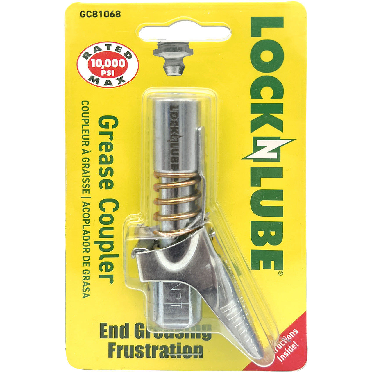 LockNLube Grease Coupler