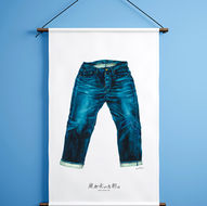 西巣鴨『風が吹いた朝に』タペストリー