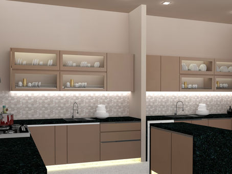 Glass sliding door designs for modern kitchens