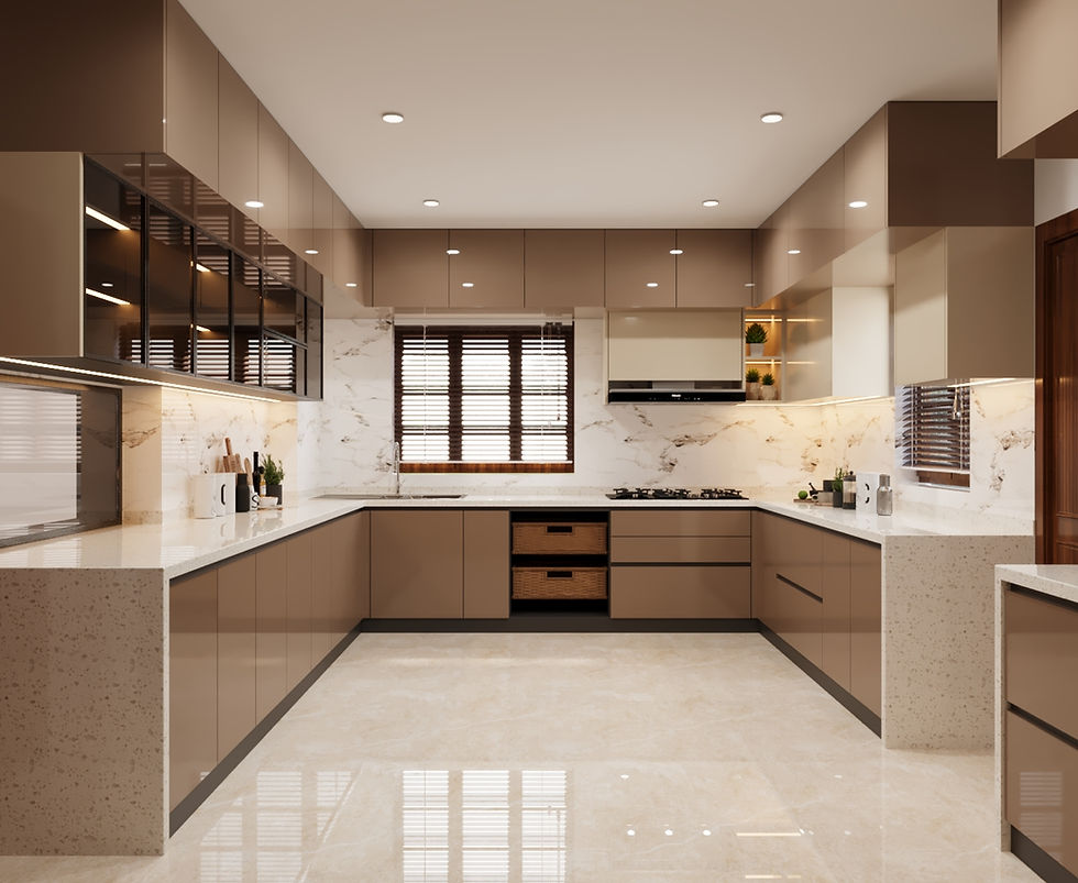 Lacquered glass designs & finishes for homes