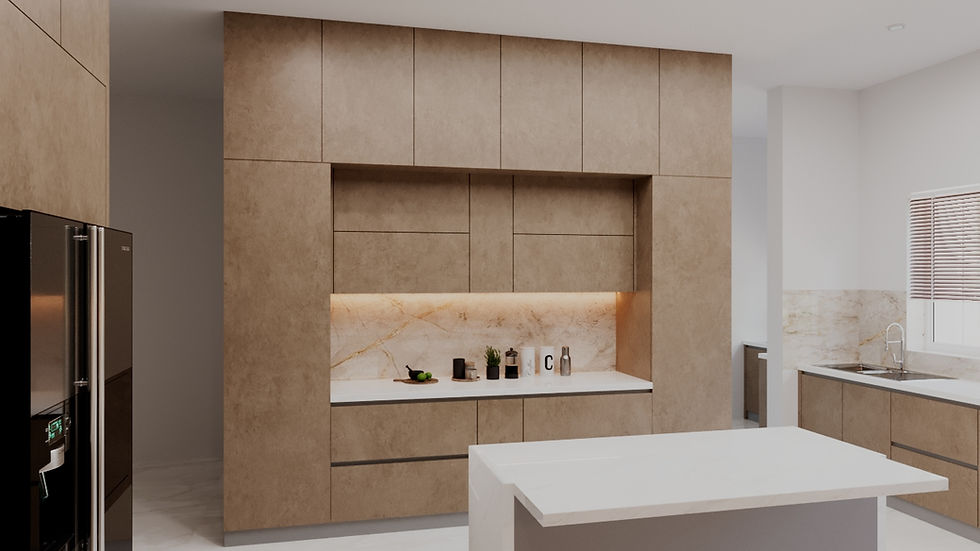 Kitchen cabinet trends 2026 with glass and mesh designs