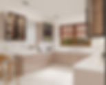 Modern European Style Kitchens with Matte Aluminium Profiles