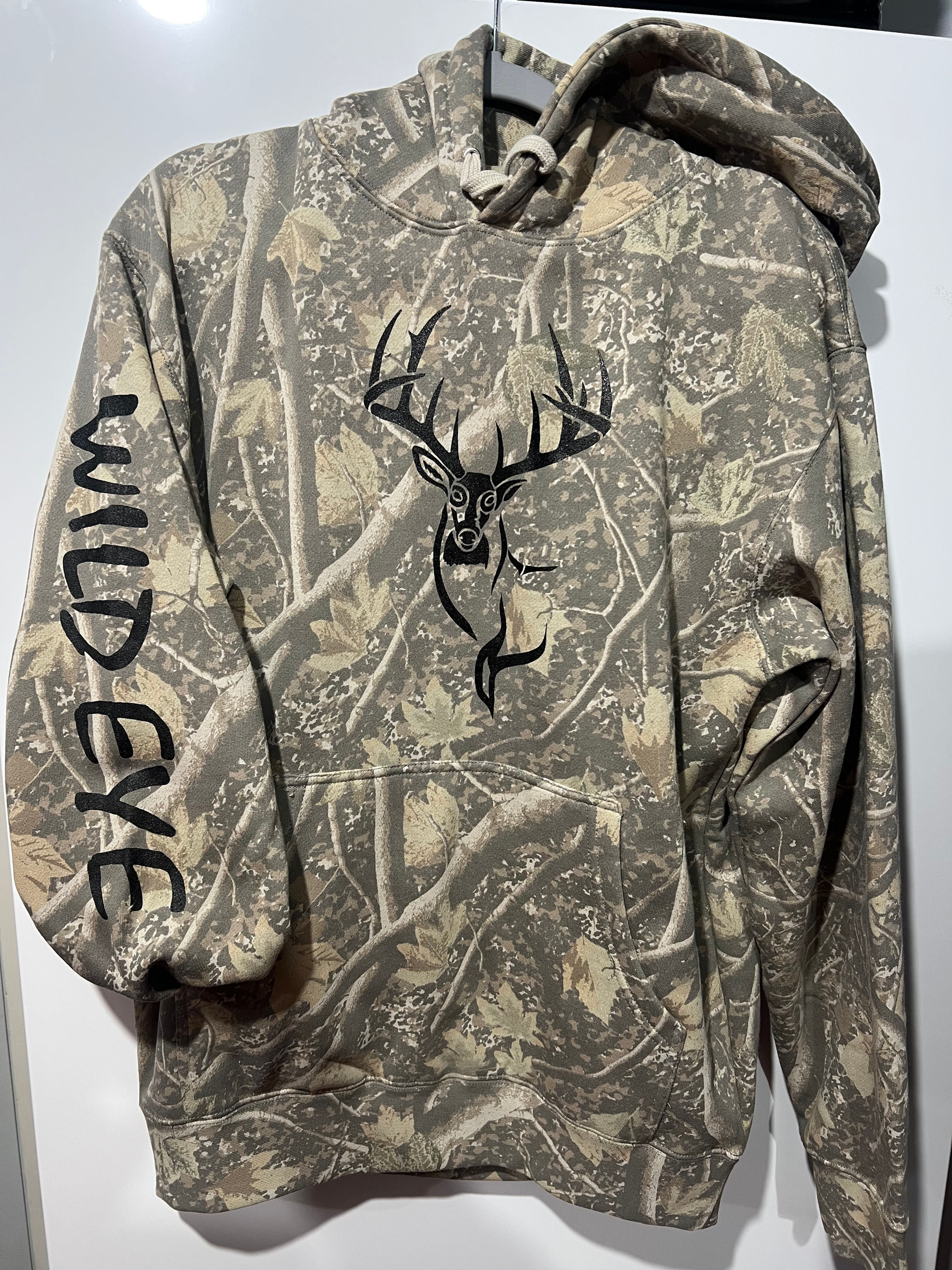 Whitetail hoodie / washed camo 