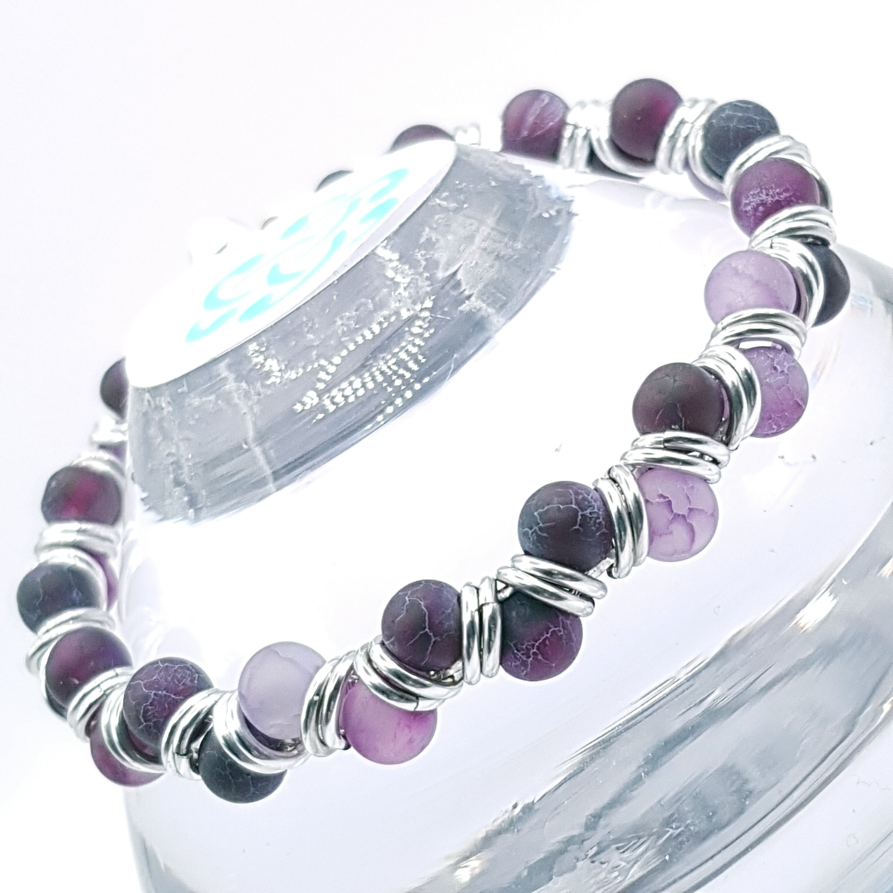 Frosted Agate Bracelet