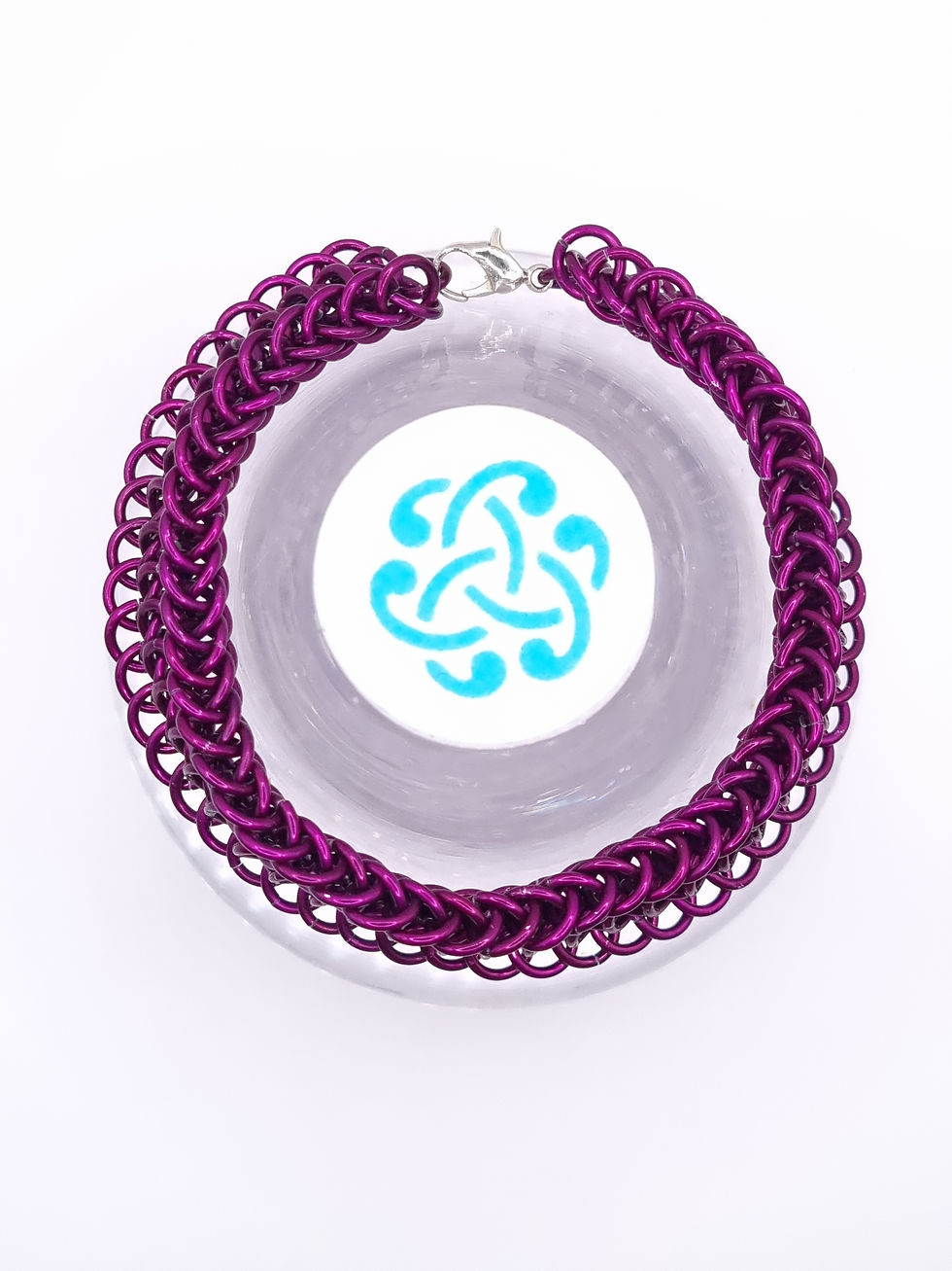 Miniatura: Alligator Back Orchid Reversible Bracelet