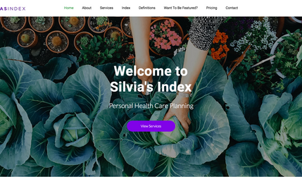 Silvia's Index: Healthy Directory