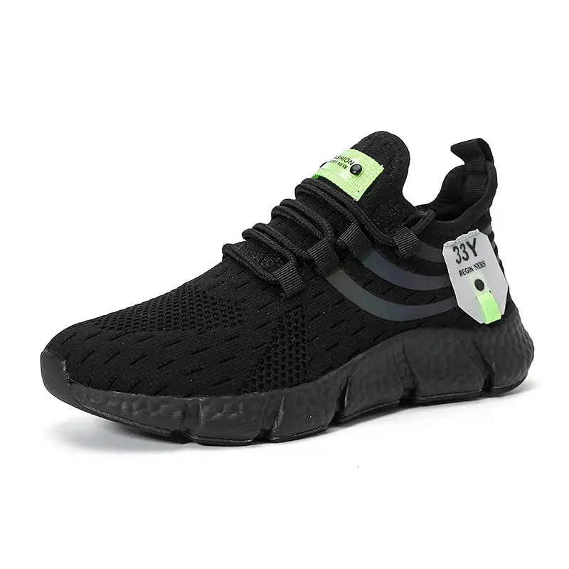 Thumbnail: Men Casual Sports Shoes Breathable Lightweight Sneakers Summer Outdoor Tennis Ru