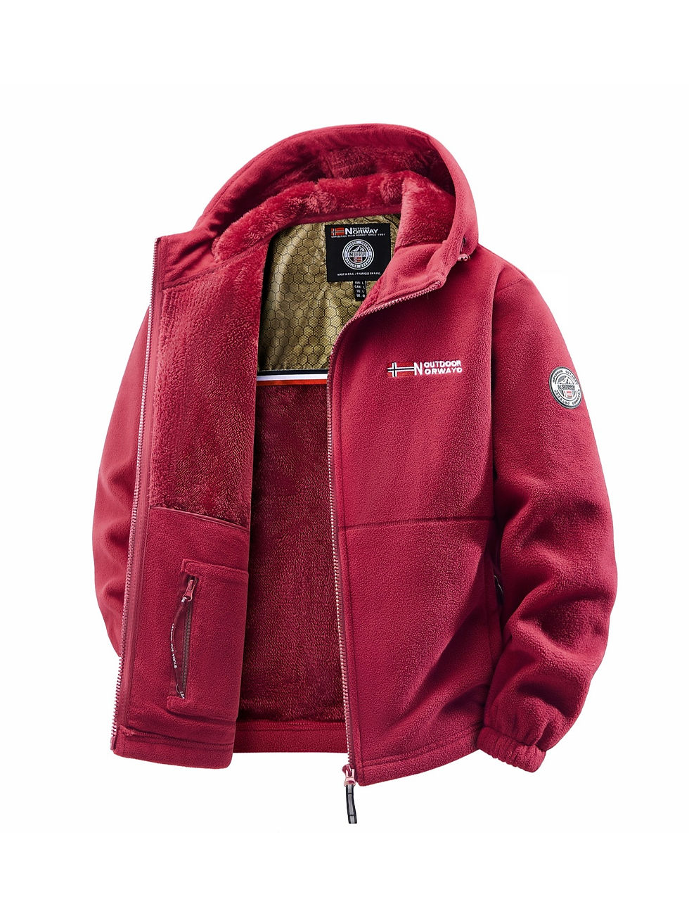 Thumbnail: Men's Autumn and Winter Outdoor Hooded Jacket, Suitable for Daily Wear at Home, 