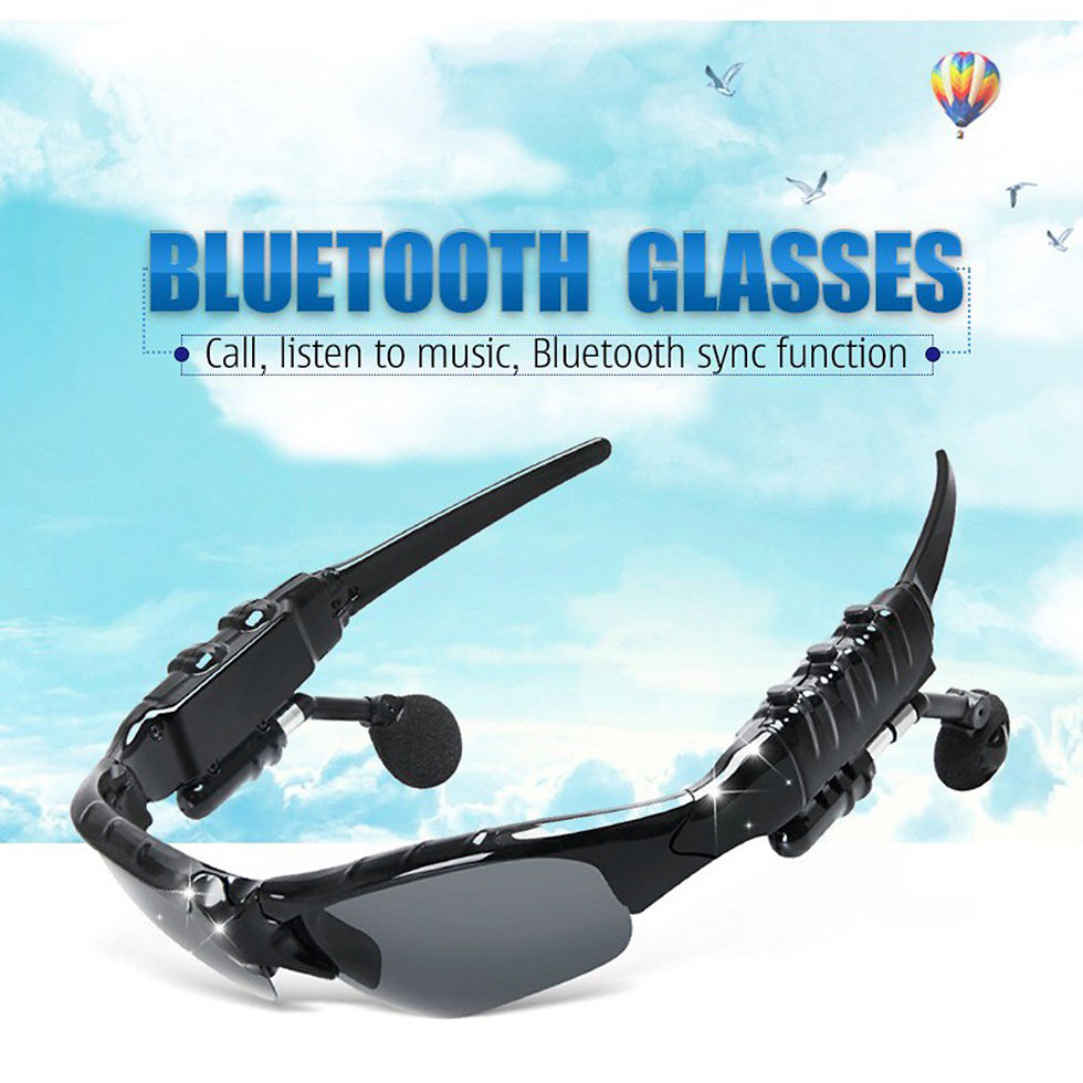 Thumbnail: Bluetooth Hiking Eyewear Smart Glasses Stereo Listening Wireless Headset UV-Prot
