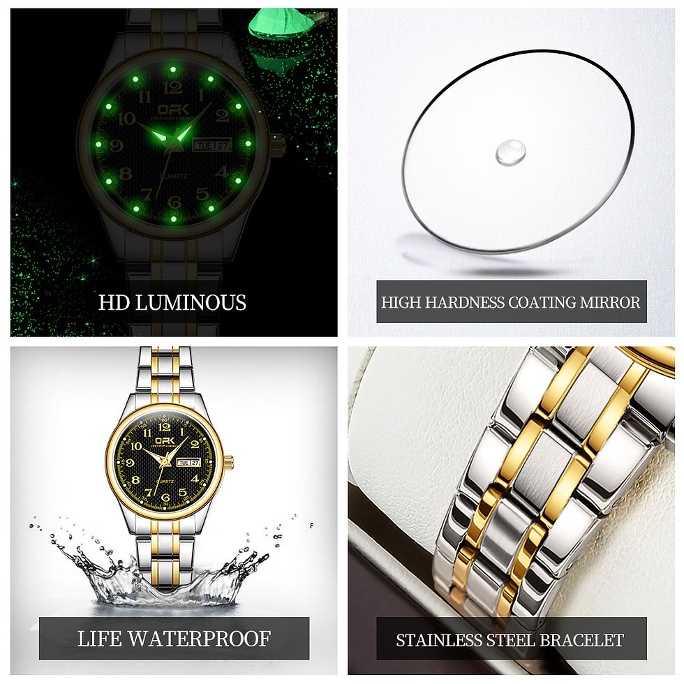 Thumbnail: OPK 8110 Watch For Women Quartz Watch Waterproof Classic Luxury Brand Ladies Wat