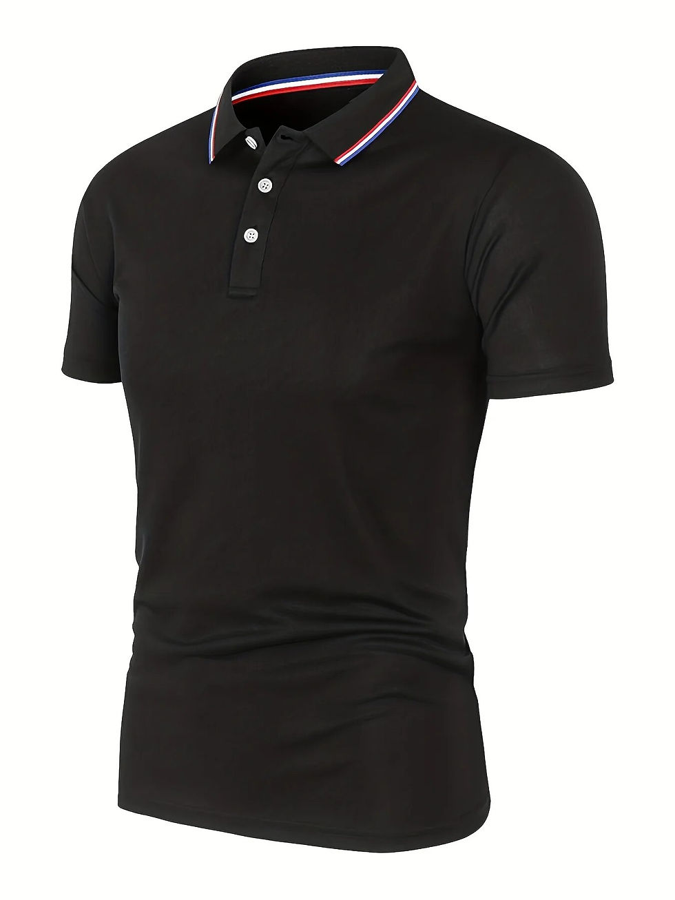 Thumbnail: 2025 Hot Sale Men's Summer Casual Breathable Comfortable Polo Shirt Men's Solid 