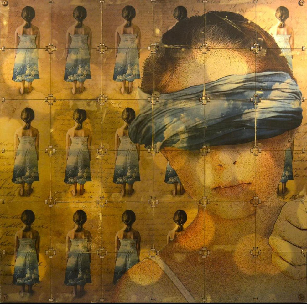 Exilio.
Obra ganadora Bienal Arte Contemporáneo Argentina.