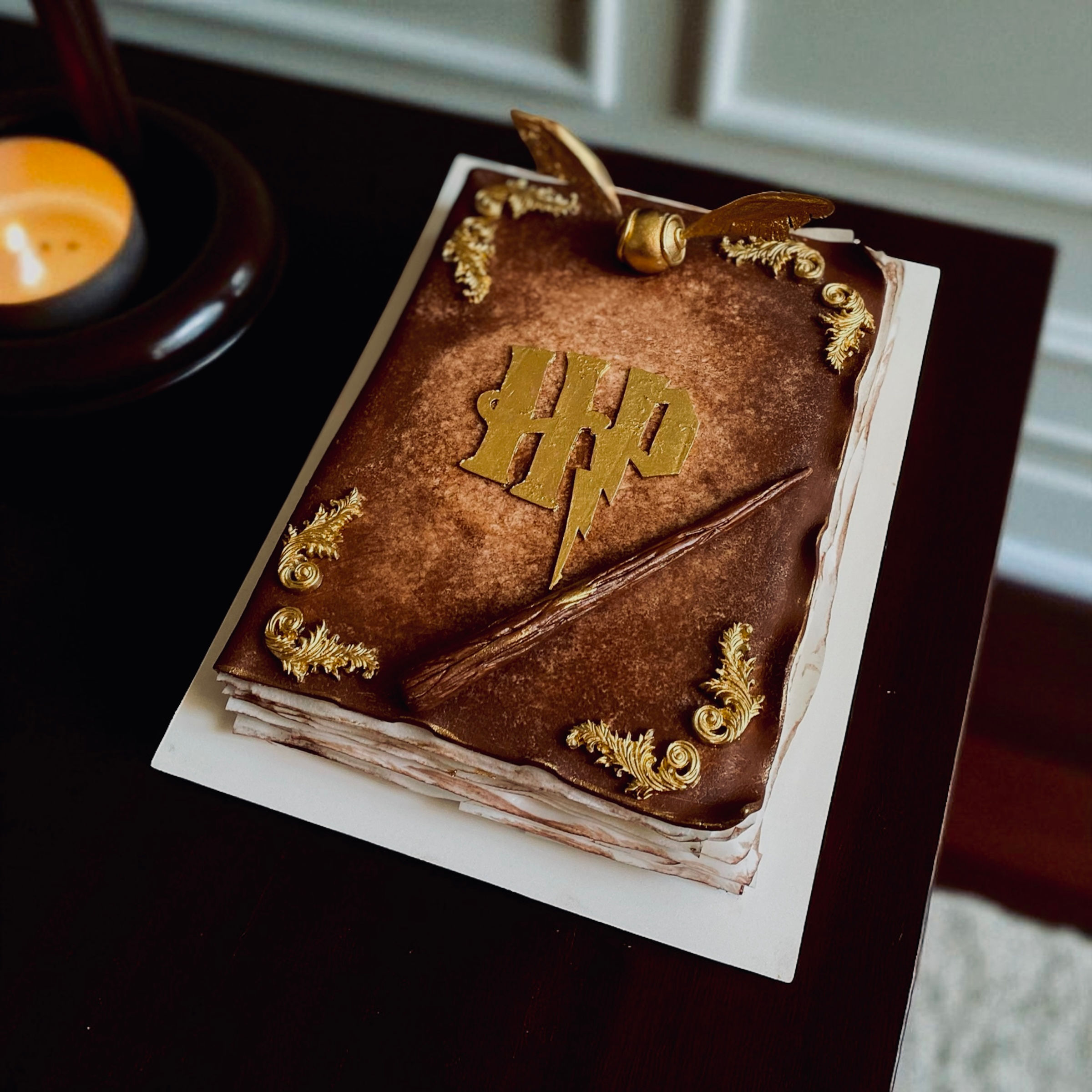 3D Торт книга Гарри Поттер