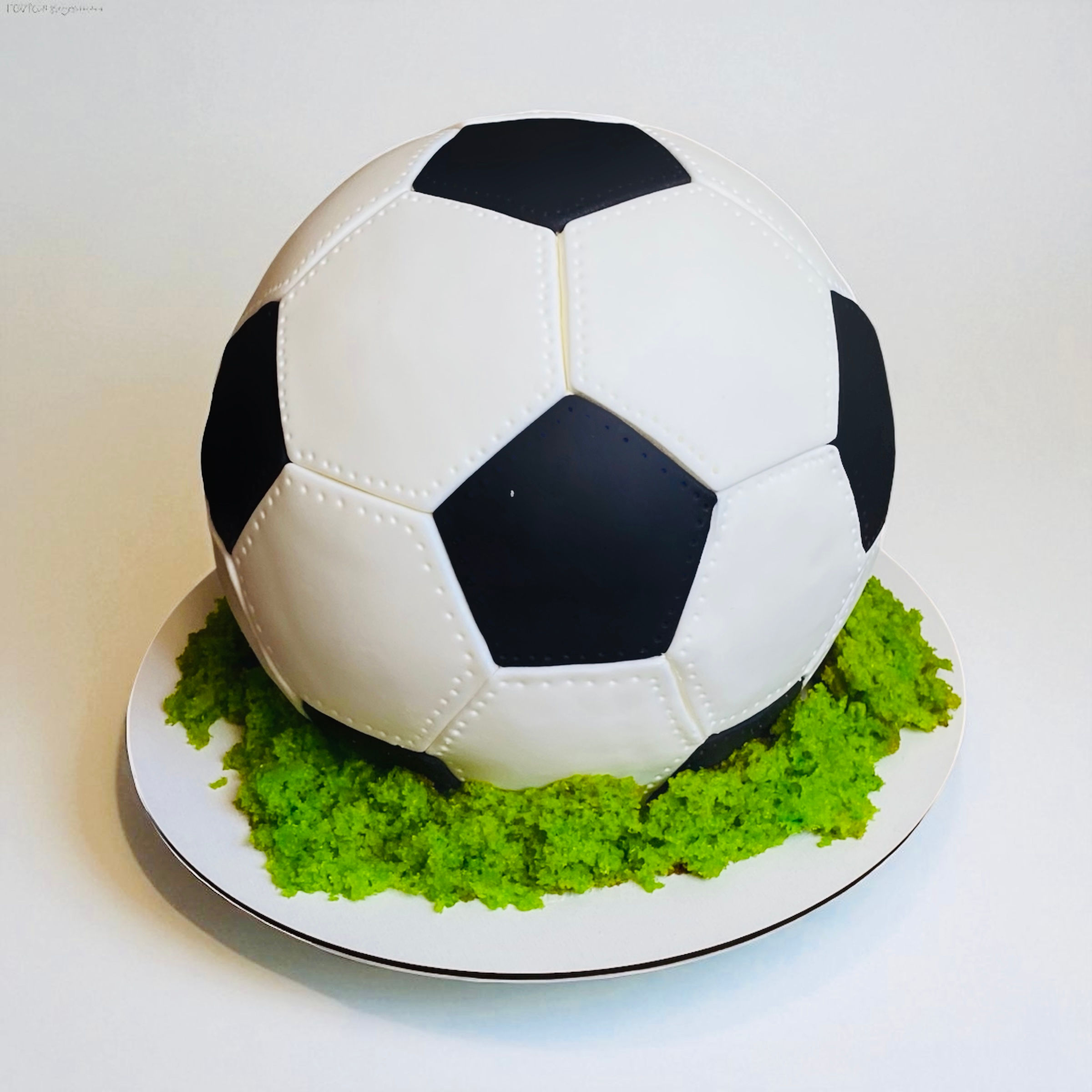 Торт футбольный мяч 